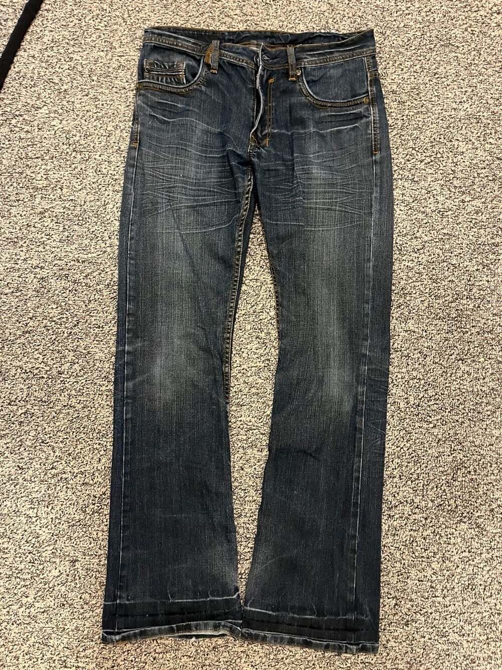 Buffalo Jeans Denim Pants Size 30 Dark Wash Bootcut